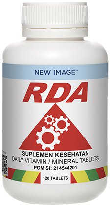 New Image International Product:RDA Vitamins & Minerals (nutritional)